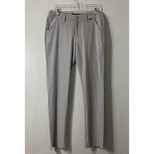 TRAVIS MATHEW Performance Golf Pants Size 32 Gray NEW Athletic Lightweight